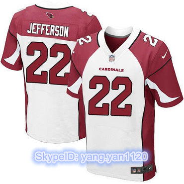 Nike Cardinals #22 Tony Jefferson White Men's Stitched NFL Elite Jersey