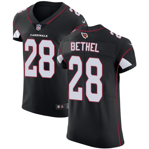 Nike Cardinals #28 Justin Bethel Black Alternate Men's Stitched NFL Vapor Untouchable Elite Jersey Nike Cardinals #28 Justin Bethel Black Alternate Men's Stitched NFL Vapor Untouchable Elite Jersey