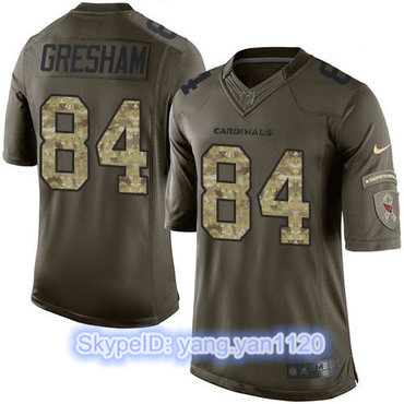 Nike Cardinals #84 Jermaine Gresham Green Men's Stitched NFL Limited Salute to Service Jersey