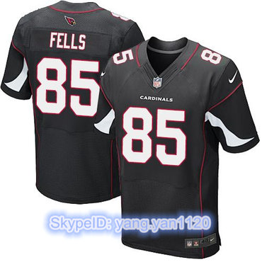 Nike Cardinals #85 Darren Fells Black Alternate Men's Stitched NFL Elite Jersey