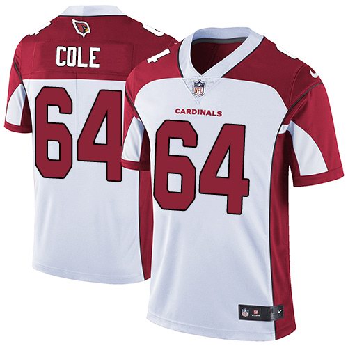 Nike Cardinals 64 Mason Cole White Vapor Untouchable Limited Jersey Nike Cardinals 64 Mason Cole White Vapor Untouchable Limited Jersey