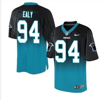 Nike Carolina Panthers #94 Kony Ealy BlackBlue Men's Stitched NFL Elite Fadeaway Fashion Jersey Nike Carolina Panthers #94 Kony Ealy BlackBlue Men's Stitched NFL Elite Fadeaway Fashion Jersey