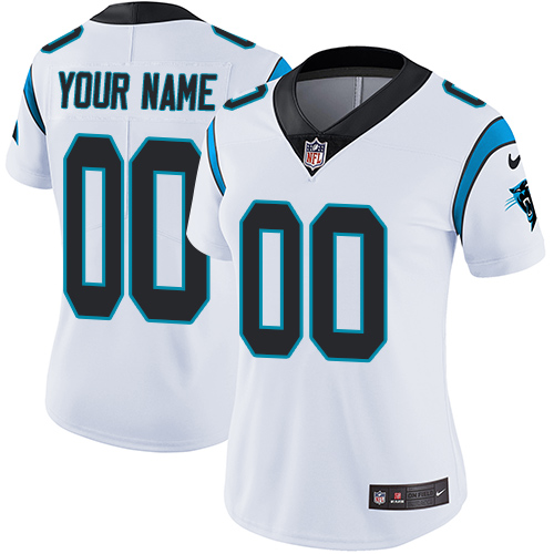 Nike Carolina Panthers Elite White Road Women's Jersey NFL Vapor Untouchable Customized jerseys Nike Carolina Panthers Elite White Road Women's Jersey NFL Vapor Untouchable Customized jerseys