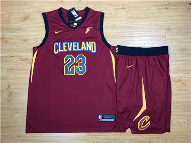 Nike Cavaliers #23 Lebron James Red Swingman Jersey(With Shorts) Nike Cavaliers #23 Lebron James Red Swingman Jersey(With Shorts)