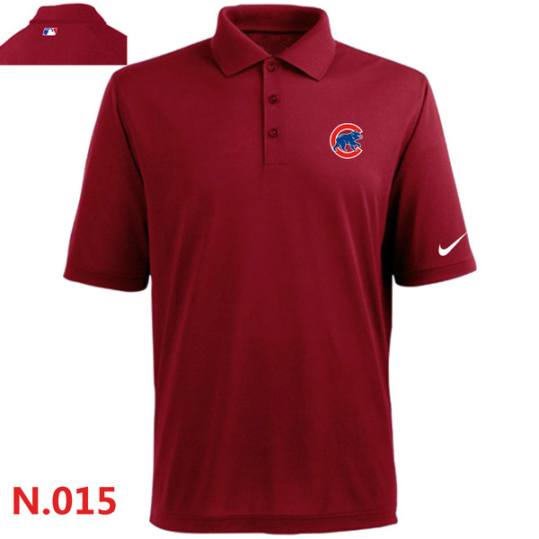 Nike Chicago Cubs Men's Red Polo Shirt