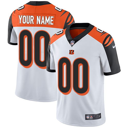 Nike Cincinnati Bengals  Elite White Road Youth Jersey NFL Vapor Untouchable Customized jerseys