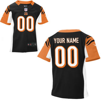 Nike Cincinnati Bengals Preschool Customized Team Color Game Jersey Nike Cincinnati Bengals Preschool Customized Team Color Game Jersey