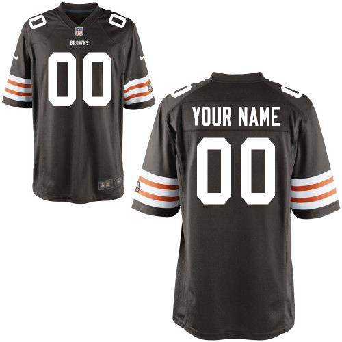 Nike Cleveland Browns Youth Customized Game Team Color Jersey Nike Cleveland Browns Youth Customized Game Team Color Jersey