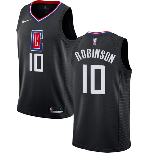 Nike Clippers #10 Jerome Robinson Black NBA Swingman Statement Edition Jersey Nike Clippers #10 Jerome Robinson Black NBA Swingman Statement Edition Jersey