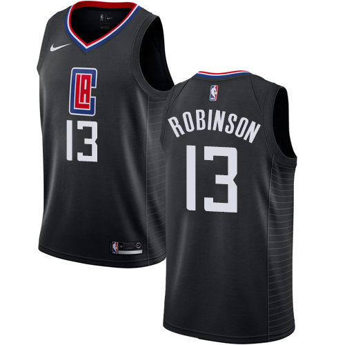 Nike Clippers #13 Jerome Robinson Black NBA Swingman Statement Edition Jersey Nike Clippers #13 Jerome Robinson Black NBA Swingman Statement Edition Jersey