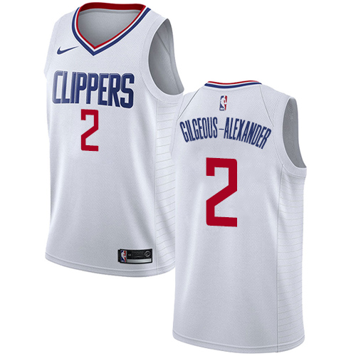Nike Clippers #2 Shai Gilgeous-Alexander White NBA Swingman Association Edition Jersey Nike Clippers #2 Shai Gilgeous-Alexander White NBA Swingman Association Edition Jersey