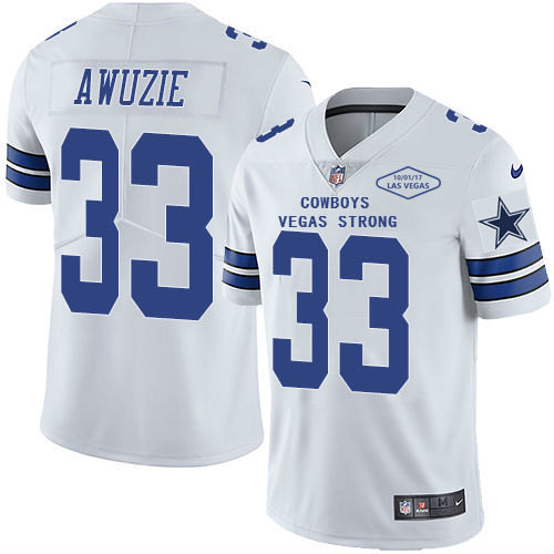 Nike Cowboys White Men's Stitched NFL Vapor Untouchable Limited Jersey