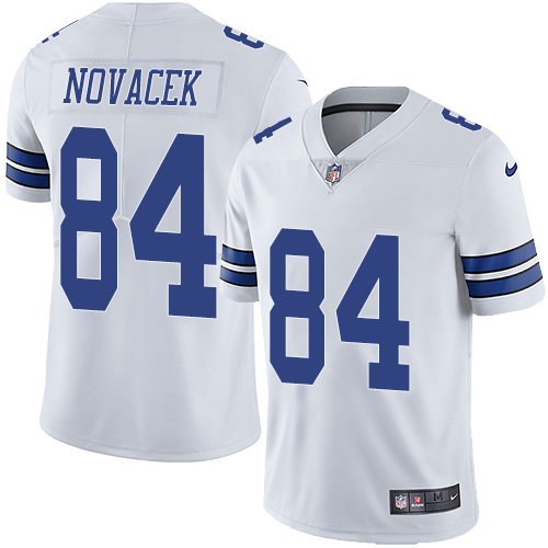 Nike Cowboys #84 Jay Novacek White Youth Vapor Untouchable Limited Player NFL Jersey