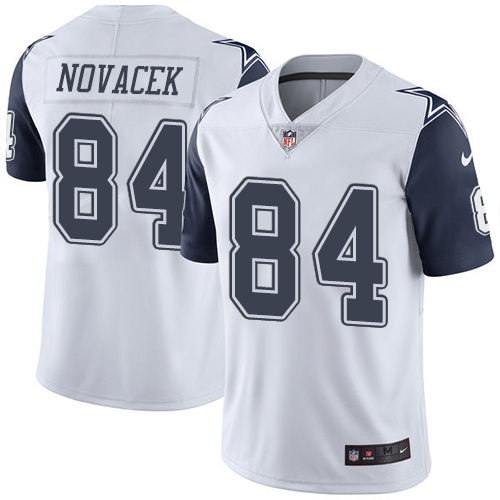 Nike Cowboys #84 Jay Novacek White Youth Vapor Untouchable NFL Elite Jersey