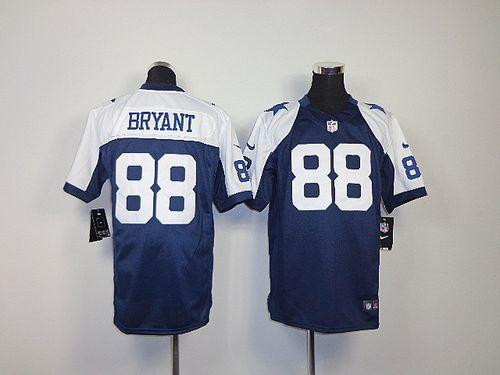 Nike Cowboys #88 Dez Bryant Navy Blue Thanksgiving Youth Throwback Stitched NFL Elite Jersey Nike Cowboys #88 Dez Bryant Navy Blue Thanksgiving Youth Throwback Stitched NFL Elite Jersey