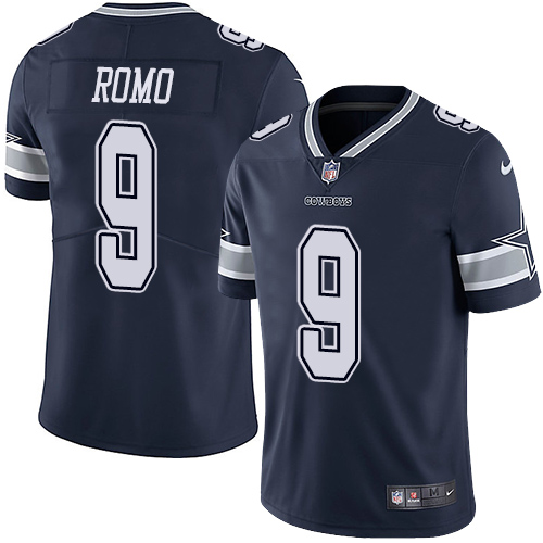 Nike Cowboys #9 Tony Romo Navy Blue Team Color Youth Stitched NFL Vapor Untouchable Limited Jersey Nike Cowboys #9 Tony Romo Navy Blue Team Color Youth Stitched NFL Vapor Untouchable Limited Jersey
