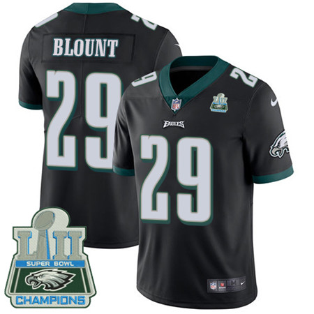 Nike Eagles #29 LeGarrette Blount Black Alternate Super Bowl LII Champions Youth Stitched NFL Vapor Untouchable Limited Jersey Nike Eagles #29 LeGarrette Blount Black Alternate Super Bowl LII Champions Youth Stitched NFL Vapor Untouchable Limited Jersey