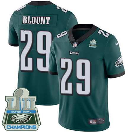 Nike Eagles #29 LeGarrette Blount Midnight Green Team Color Super Bowl LII Champions Youth Stitched NFL Vapor Untouchable Limited Jersey Nike Eagles #29 LeGarrette Blount Midnight Green Team Color Super Bowl LII Champions Youth Stitched NFL Vapor Untouchable Limited Jersey