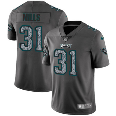 Nike Eagles #31 Jalen Mills Gray Static Youth NFL Vapor Untouchable Game Jersey Nike Eagles #31 Jalen Mills Gray Static Youth NFL Vapor Untouchable Game Jersey