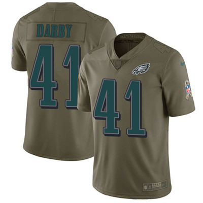Nike Eagles #41 Ronald Darby Olive Youth Stitched NFL Limited 2017 Salute to Service Jersey Nike Eagles #41 Ronald Darby Olive Youth Stitched NFL Limited 2017 Salute to Service Jersey