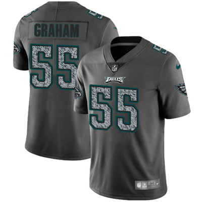 Nike Eagles #55 Brandon Graham Gray Static Youth NFL Vapor Untouchable Game Jersey Nike Eagles #55 Brandon Graham Gray Static Youth NFL Vapor Untouchable Game Jersey