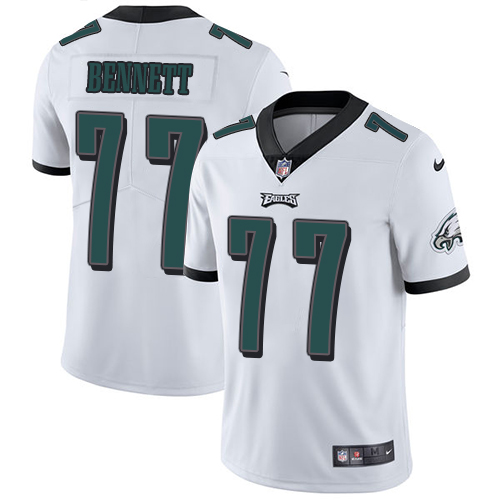 Nike Eagles #77 Michael Bennett White Youth Stitched NFL Vapor Untouchable Limited Jersey Nike Eagles #77 Michael Bennett White Youth Stitched NFL Vapor Untouchable Limited Jersey