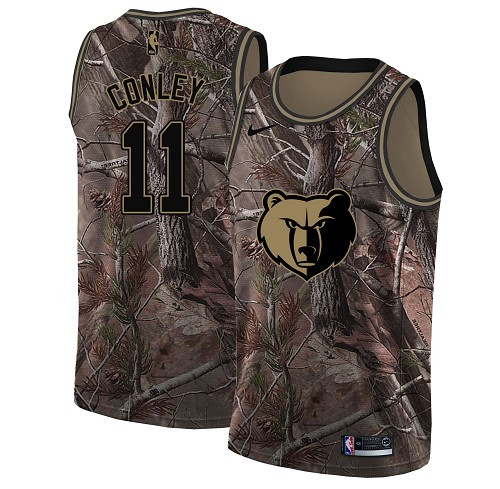 Nike Grizzlies #11 Mike Conley Camo NBA Swingman Realtree Collection Jersey