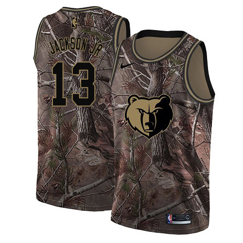 Nike Grizzlies #13 Jaren Jackson Jr. Camo NBA Swingman Realtree Collection Jersey