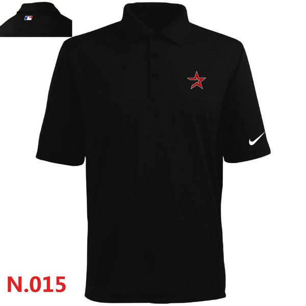 Nike Houston Astros Men's Black Polo Shirt