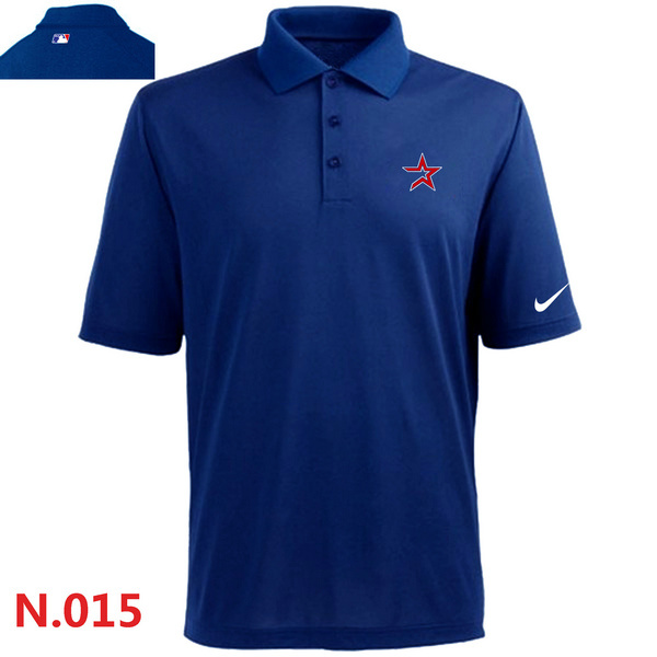 Nike Houston Astros Men's Blue Polo Shirt
