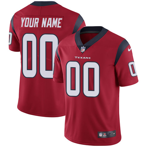 Nike Houston Texans Elite Red Alternate Youth Jersey NFL  Vapor Untouchable Customized jerseys