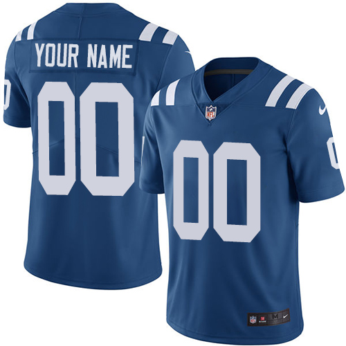 Nike Indianapolis Colts Elite Royal Blue Home Youth Jersey NFL  Vapor Untouchable Customized jerseys