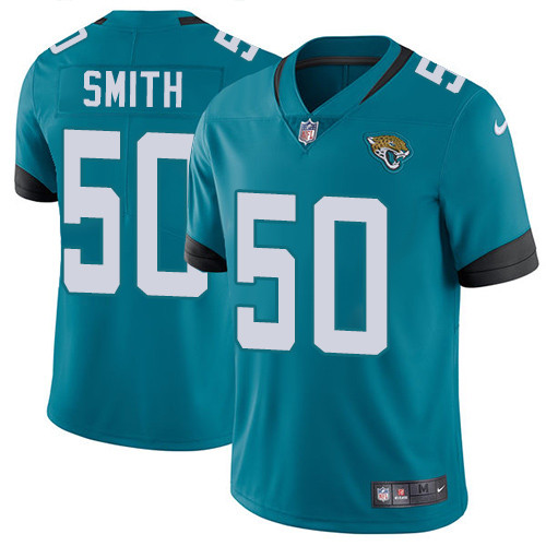 Nike Jaguars #50 Telvin Smith Teal Green Alternate Youth Stitched NFL Vapor Untouchable Limited Jersey Nike Jaguars #50 Telvin Smith Teal Green Alternate Youth Stitched NFL Vapor Untouchable Limited Jersey