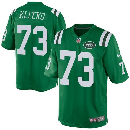 Nike Jets #73 Joe Klecko Green Men's Stitched NFL Elite Rush Jersey