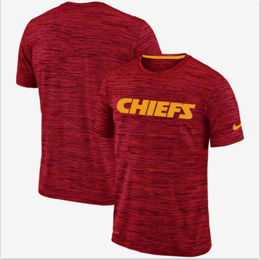 Nike Kansas City Chiefs Red Velocity Performance T-Shirt Nike Kansas City Chiefs Red Velocity Performance T-Shirt