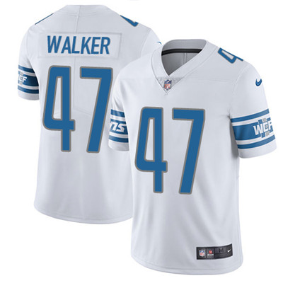 Nike Lions #47 Tracy Walker White Men's Stitched NFL Vapor Untouchable Limited Jersey Nike Lions #47 Tracy Walker White Men's Stitched NFL Vapor Untouchable Limited Jersey