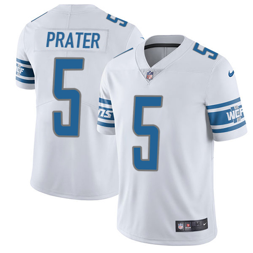 Nike Lions #5 Matt Prater White Youth Stitched NFL Vapor Untouchable Limited Jersey Nike Lions #5 Matt Prater White Youth Stitched NFL Vapor Untouchable Limited Jersey