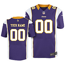 Nike Minnesota Vikings Customized Elite Purple Jerseys Nike Minnesota Vikings Customized Elite Purple Jerseys
