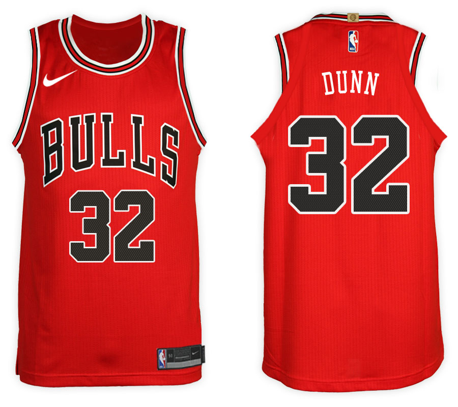 Nike NBA Chicago Bulls Jersey 2017-18 Customized New Season Red Jersey