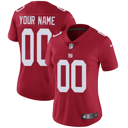 Nike NFL New York Giants Vapor Untouchable Customized Limited Red Alternate Women's Jersey Nike NFL New York Giants Vapor Untouchable Customized Limited Red Alternate Women's Jersey