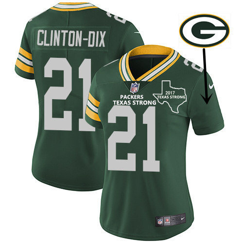 Nike Packers Green Team Color Women's Stitched NFL Vapor Untouchable Limited Jersey