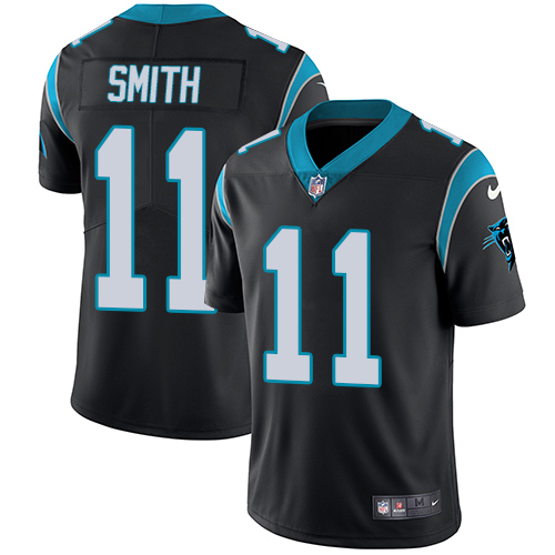 Nike Panthers #11 Torrey Smith Black Team Color Youth Stitched NFL Vapor Untouchable Limited Jersey Nike Panthers #11 Torrey Smith Black Team Color Youth Stitched NFL Vapor Untouchable Limited Jersey