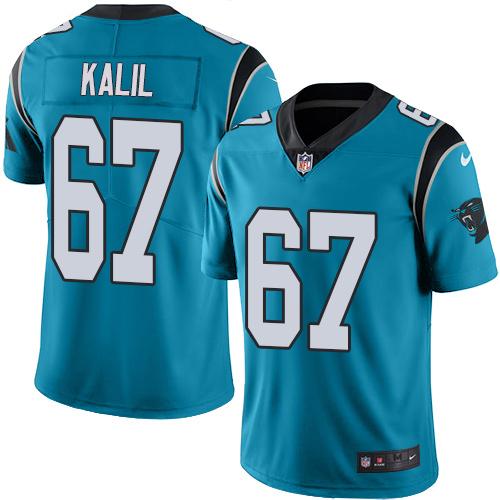 Nike Panthers #67 Ryan Kalil Blue Alternate Youth Stitched NFL Vapor Untouchable Limited Jersey Nike Panthers #67 Ryan Kalil Blue Alternate Youth Stitched NFL Vapor Untouchable Limited Jersey