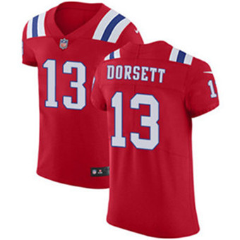 Nike Patriots #13 Phillip Dorsett Red Alternate Men's Stitched NFL Vapor Untouchable Elite Jersey Nike Patriots #13 Phillip Dorsett Red Alternate Men's Stitched NFL Vapor Untouchable Elite Jersey
