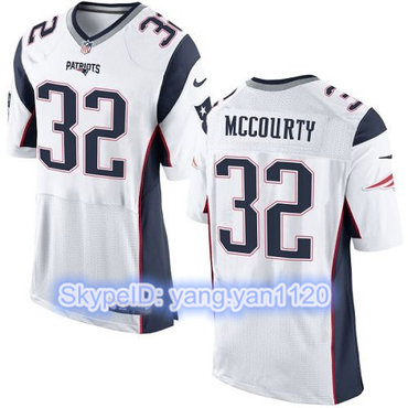Nike Patriots #32 Devin McCourty White Men's Stitched NFL New Elite Jersey Nike Patriots #32 Devin McCourty White Men's Stitched NFL New Elite Jersey