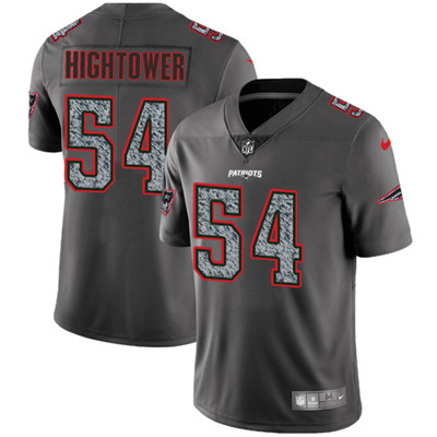 Nike Patriots #54 Dont'a Hightower Gray Static Men's NFL Vapor Untouchable Game Jersey