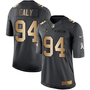 Nike Patriots #94 Kony Ealy Black Men's Stitched NFL Limited Gold Salute To Service Jersey Nike Patriots #94 Kony Ealy Black Men's Stitched NFL Limited Gold Salute To Service Jersey