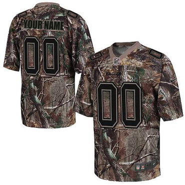 Nike Philadelphia Eagles Customized Elite Camo Jerseys