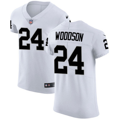 Nike Raiders #24 Charles Woodson White Men's Stitched NFL Vapor Untouchable Elite Jersey Nike Raiders #24 Charles Woodson White Men's Stitched NFL Vapor Untouchable Elite Jersey