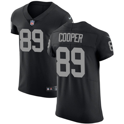 Nike Raiders #89 Amari Cooper Black Team Color Men's Stitched NFL Vapor Untouchable Elite Jersey Nike Raiders #89 Amari Cooper Black Team Color Men's Stitched NFL Vapor Untouchable Elite Jersey